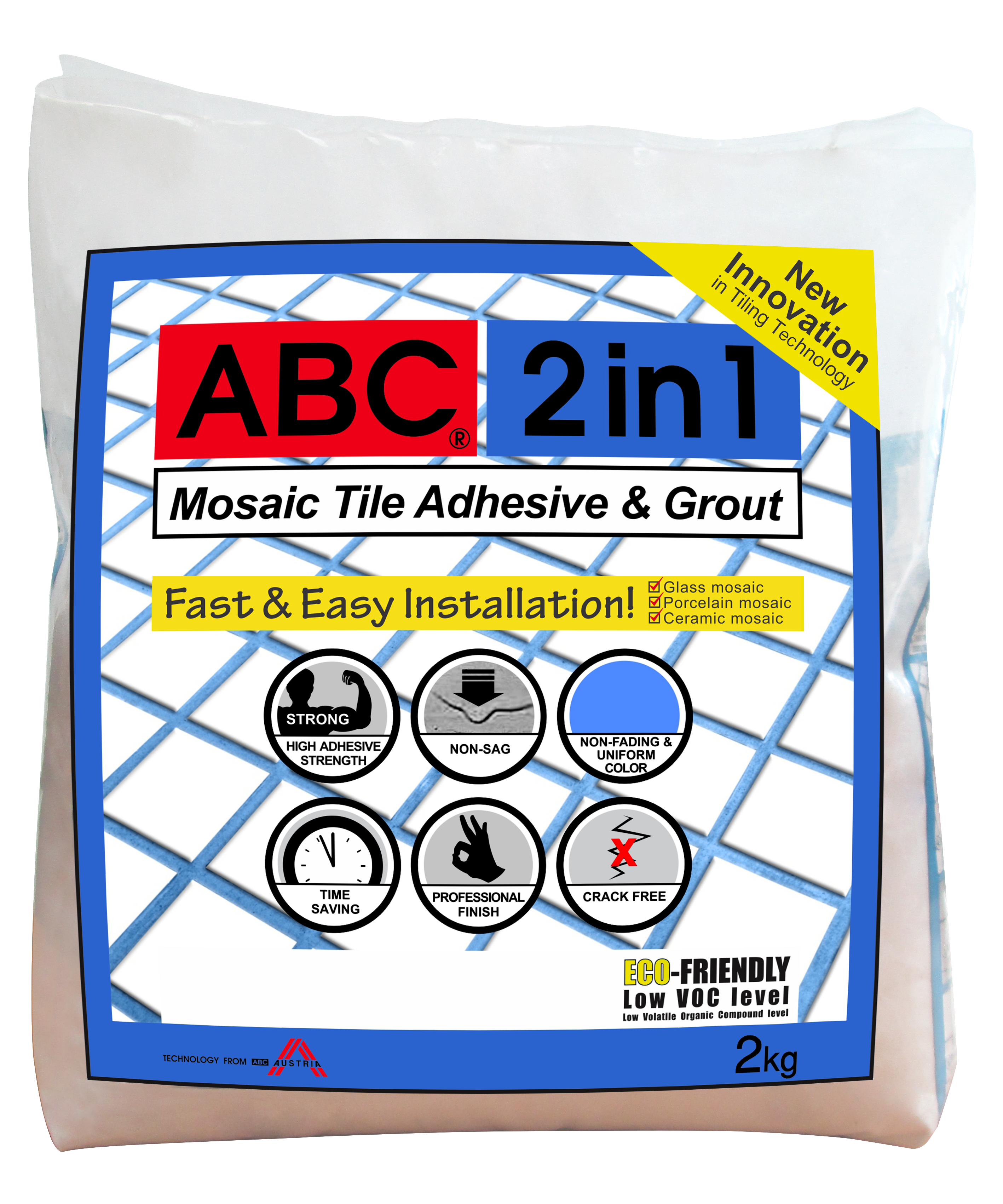 TIle adhesive or grout