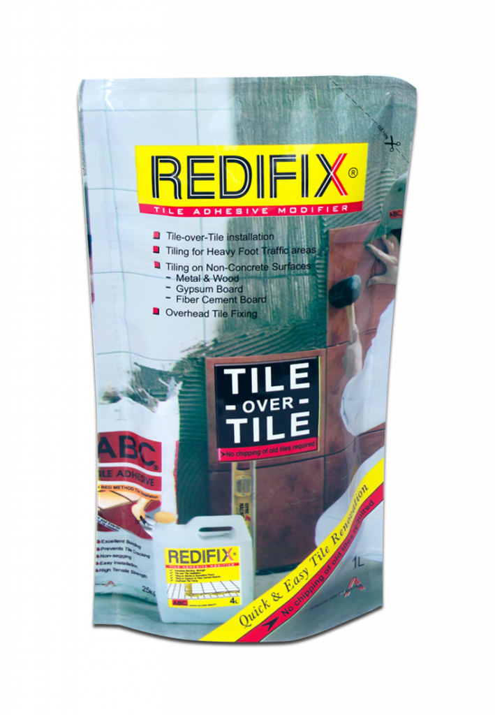 Tile Adhesive Additive ABC Redifix (Polymer Dispersion) Mozzaico Leading Tile and Mosaic