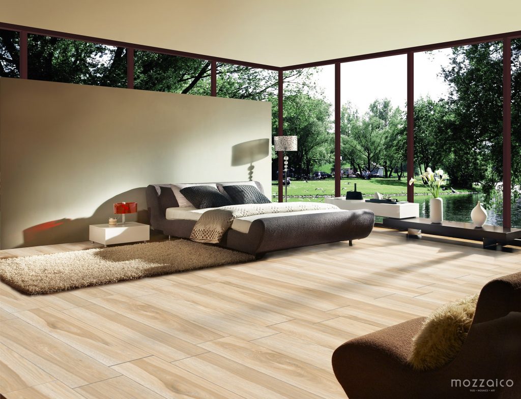 Wood Like Tiles For Living Room